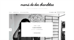 Desktop Screenshot of mamadedoschancletas.pe